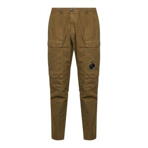 Cp Company Men Green Microreps Regular Cargo Trousers